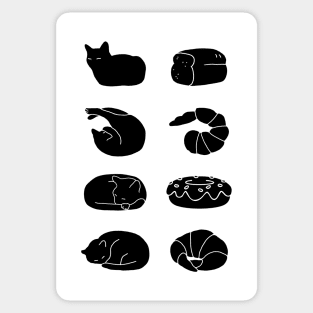 Cat Looks Like Food - inverted Sticker